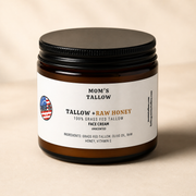 Mom’s Tallow Skin Serenity Face Cream – Nourishing Balm for Sensitive & Flaky Skin