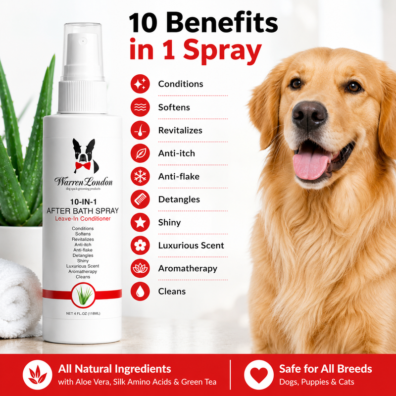 Warren London 10-In-1 After Bath Spray - Professional Size Spa Product