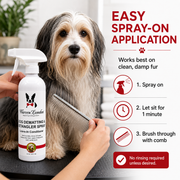 Warren London Dog De-matting and Detangler Spray - Leave-In Conditioner Spa Product