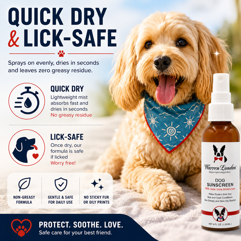 Warren London Dog Sunscreen With Aloe Vera Moisturizer Spa Product