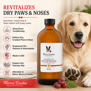 Warren London Grapeseed Oil Paw and Nose Revitalizer - Professional Size Spa Product