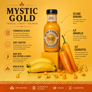 Kusi Foods Mystic Gold Hot Sauce Goldenrod