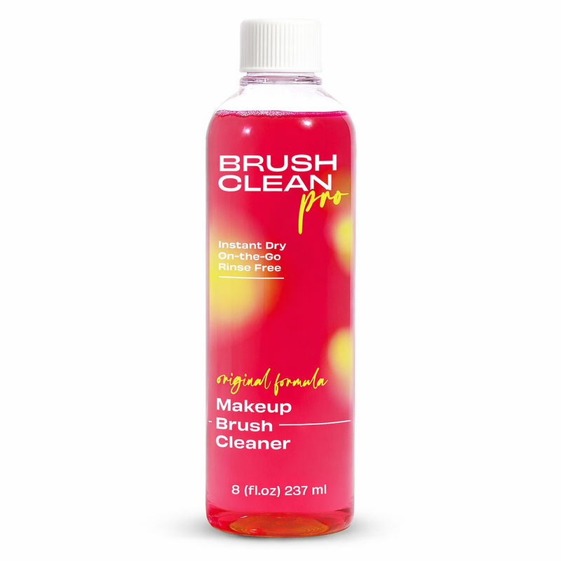 Brush Clean Pro Original Rose Makeup Brush Cleaner White Smoke 8 oz,16 oz