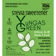 Naturamericas Naturamericas Yungas Green Stevia Sweetener Stevia Sweetener Yellow Green 2.2 lbs (1000g)