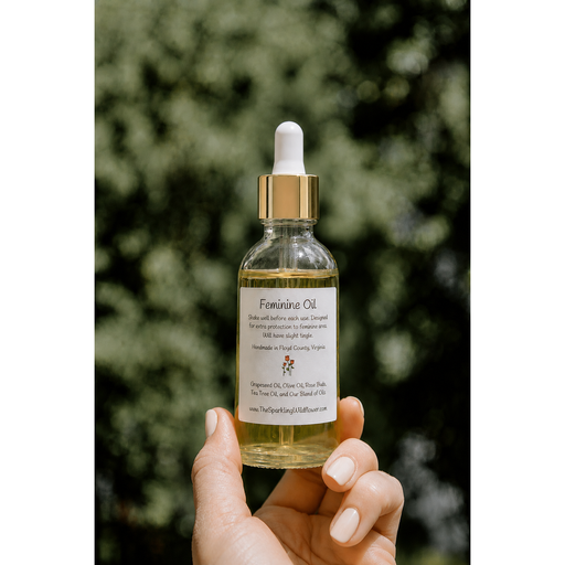 Sparkling Wildflower LLC. Feminine Oil Feminine Care Black Extreme Heat,Feminine,Feminine Sweet,Wildflower
