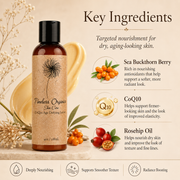 Timeless Organics Skin Care CoQ10 Age Defying Lotion Lotion Antique White