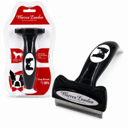 Warren London Warren London Short Hair Deshedding Brush Leashes, Collars & Accessories White Smoke Medium 2.5" Brush (25 - 50 lbs)