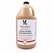 Warren London Exfoliating Butter Wash Dog Shampoo Gallons - With Natural Jojoba Beads Spa Product
