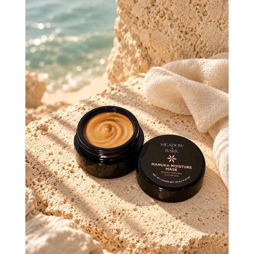 Meadow and Bark Manuka Moisture Mask & Brush Peach Puff 50g,10g