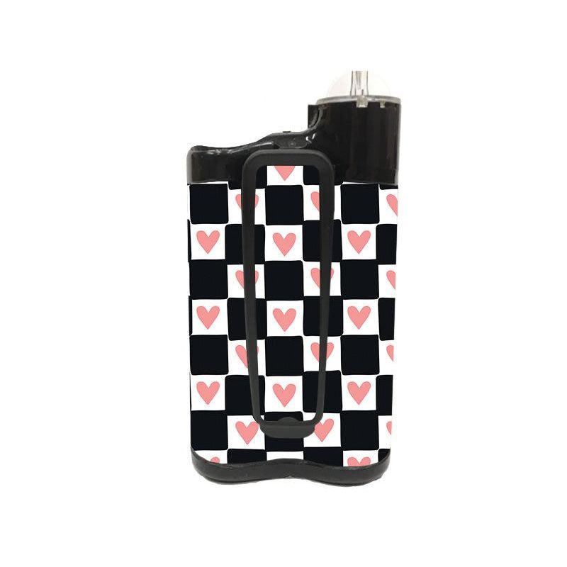 Peelz Checkered Hearts Sticker for Medtronic MiniMed 770G & 780G Peelz/Stickers