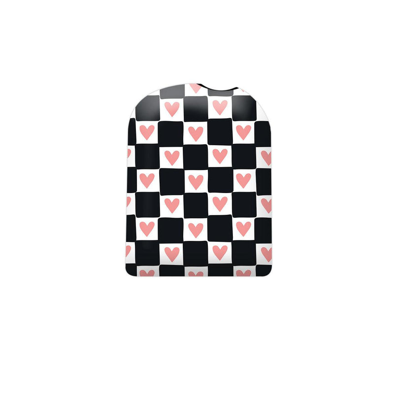 Peelz Checkered Hearts Pod Sticker – Pump Peelz Peelz/Stickers