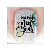 UberChic Beauty New Year New Digits Stamping Plate