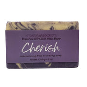Fern Valley Soap Natural Goat Milk Soap | Cherish - Delightful Sheer Floral Scent Goat Milk Soap