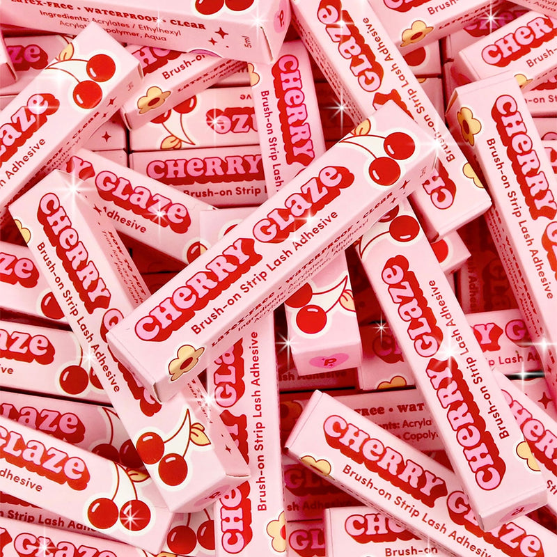 Pink Purée Cherry Glaze Adhesive Tools and Other