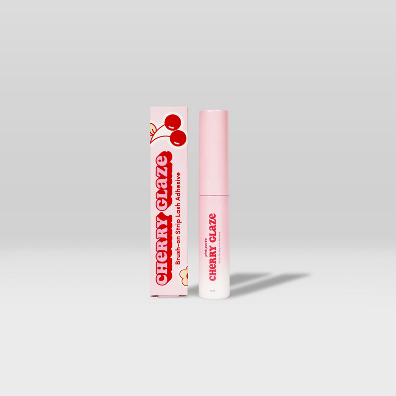 Pink Purée Cherry Glaze Adhesive Tools and Other