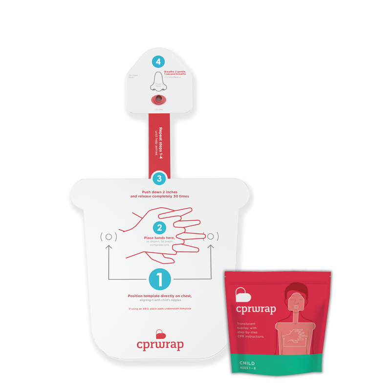 CPR Wrap Bulk Child CPRWrap™ Aid, Ages 1 - 8