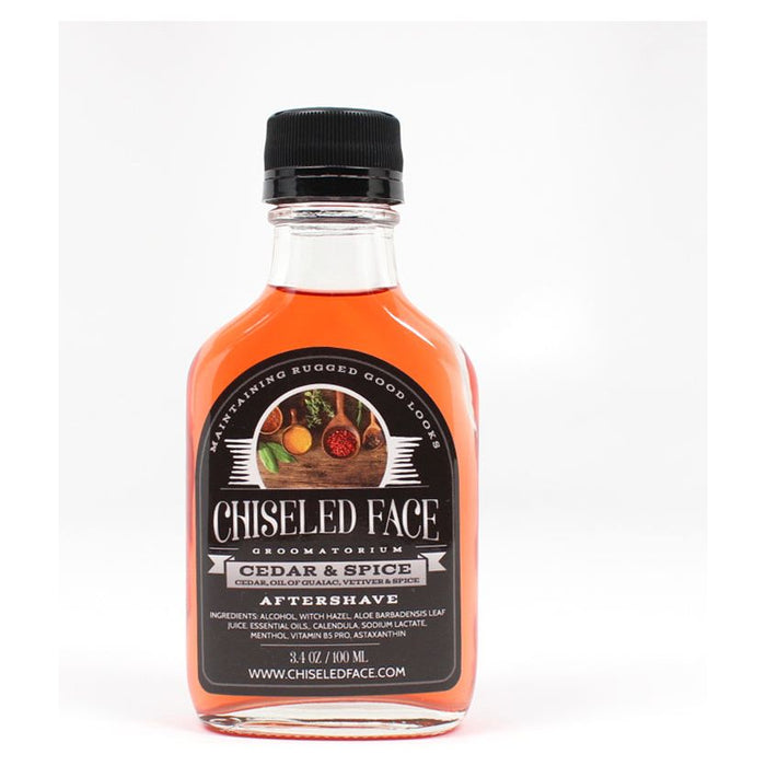 Chiseled Face Cedar & Spice - Aftershave Splash