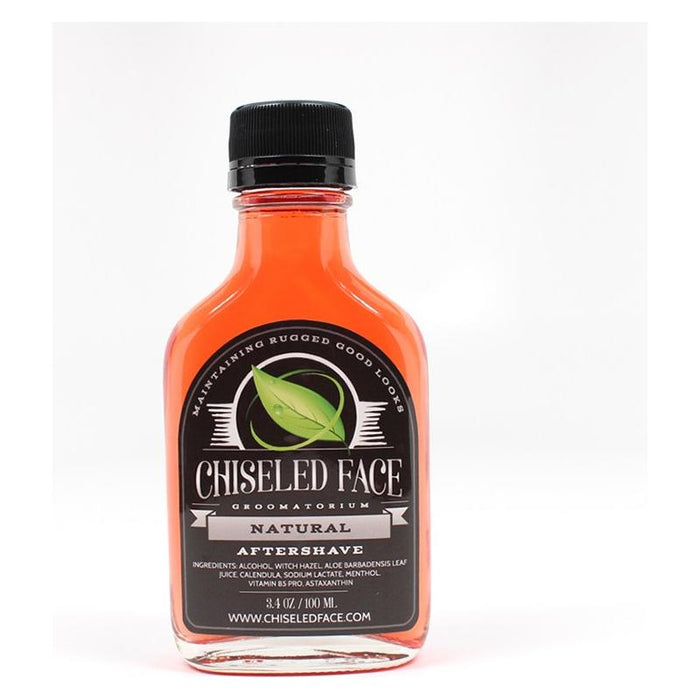 Chiseled Face Natural (Fragrance Free) – Aftershave Splash