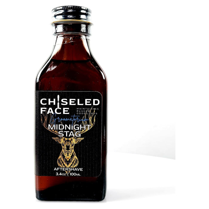 Chiseled Face Midnight Stag - Aftershave Splash