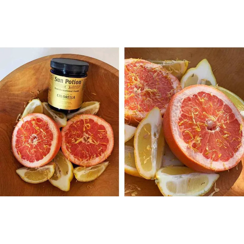 Sun Potion Chlorella Powder (Organic, Sound Processed) Adaptogen