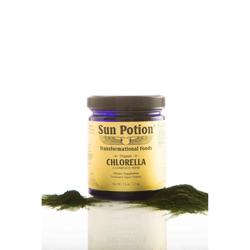 Sun Potion Chlorella Powder (Organic, Sound Processed) Adaptogen