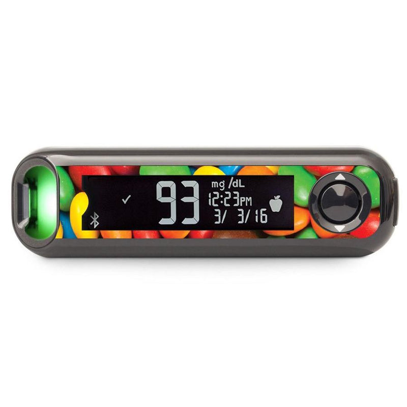 Peelz Chocolate Candies for Bayer Contour© Next One Glucometer Peelz/Stickers