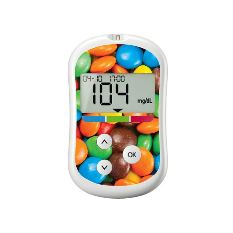 Peelz Chocolate Candies for OneTouch Verio Flex Glucometer Peelz/Stickers