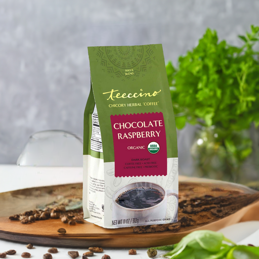 Teeccino Chocolate Raspberry Chicory Herbal Coffee Herbal Coffee