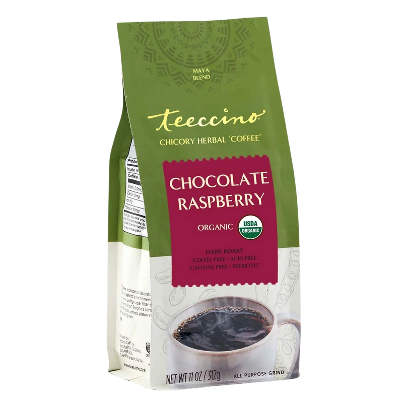 Teeccino Chocolate Raspberry Chicory Herbal Coffee Herbal Coffee