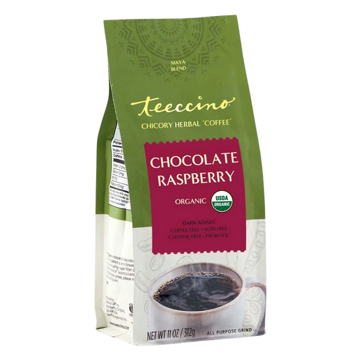 Teeccino Chocolate Raspberry Chicory Herbal Coffee Herbal Coffee