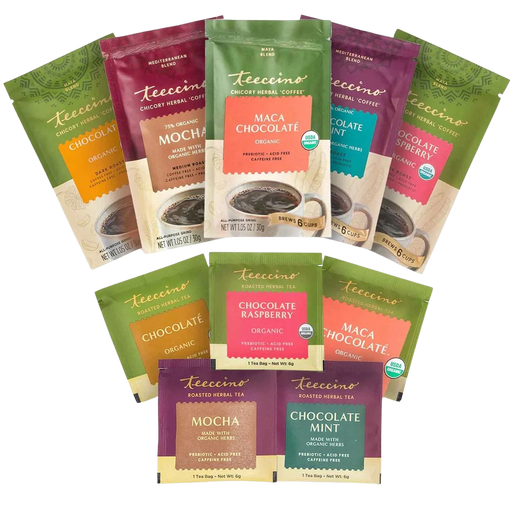 Teeccino Chocolate Blends Sampler Coffee + Tea Samplers
