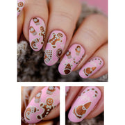 UberChic Beauty Happy Christmas, (Christmas-04) Stamping Plate