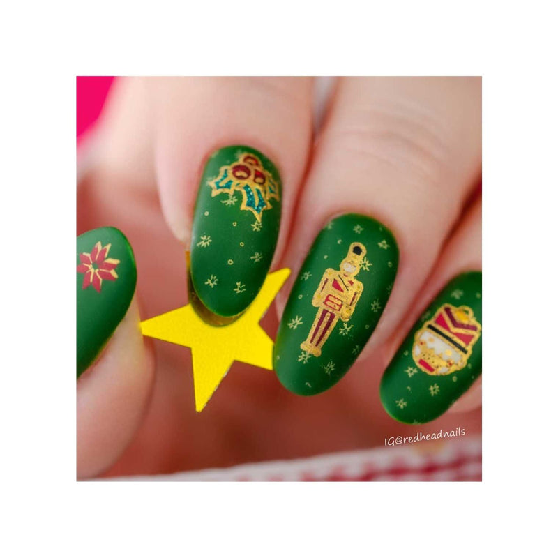 UberChic Beauty Happy Christmas, (Christmas-04) Stamping Plate