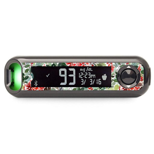Peelz Christmas Berries for Bayer Contour© Next One Glucometer Peelz/Stickers