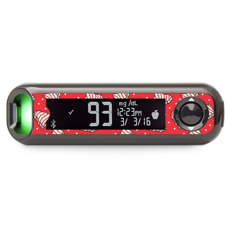 Peelz Christmas Cakes Bayer Contour© Next One Glucometer Peelz/Stickers