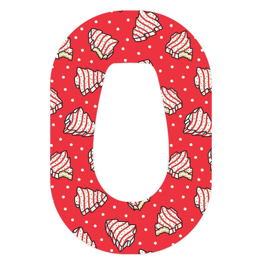 Peelz Christmas Cakes Dexcom G6 Patch Tape - Pump Peelz Patch Medical Tape