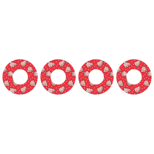 Peelz Christmas Cakes Patch  Tape Designed for the FreeStyle Libre 2 Patch Medical Tape