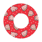 Peelz Christmas Cakes Patch  Tape Designed for the FreeStyle Libre 2 Patch Medical Tape