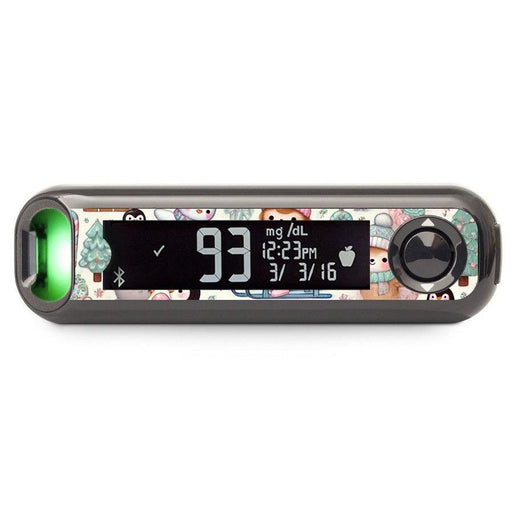 Peelz Christmas Scene Sticker for Bayer Contour© Next One Glucometer Peelz/Stickers