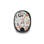 Peelz Christmas Scene Sticker for Eversense Smart Transmitter Peelz/Stickers