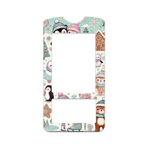 Peelz Christmas Scene Sticker for OneTouch Verio IQ Glucometer Peelz/Stickers