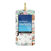 Peelz Christmas Scene Sticker for OneTouch Verio IQ Glucometer Peelz/Stickers