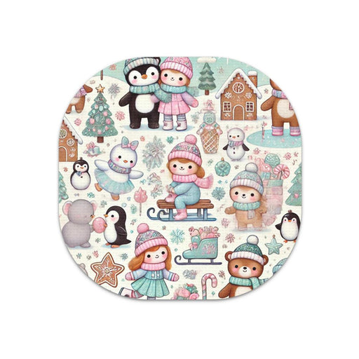Peelz Christmas Scene Overpatch Tape - Pump Peelz Patch Medical Tape
