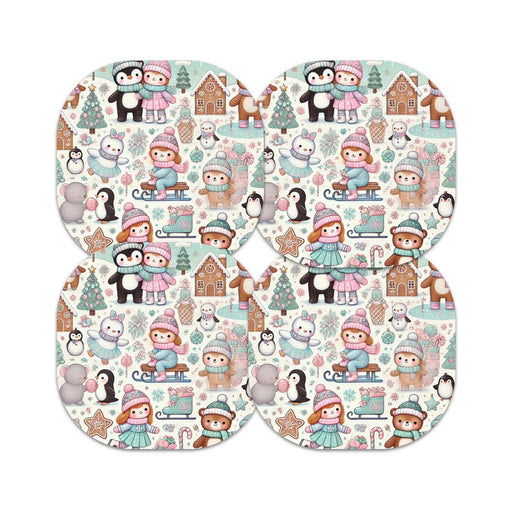 Peelz Christmas Scene Overpatch Tape - Pump Peelz Patch Medical Tape