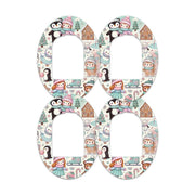 Peelz Christmas Scene Pod Patch Tape - Pump Peelz Patch Medical Tape