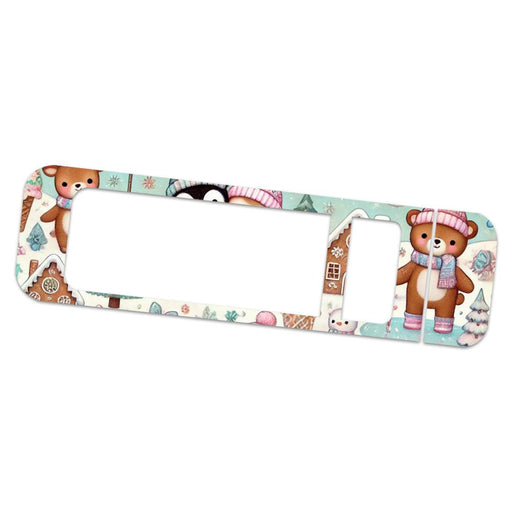 Peelz Christmas Scene Sticker for Bayer Contour Next Glucometer Peelz/Stickers