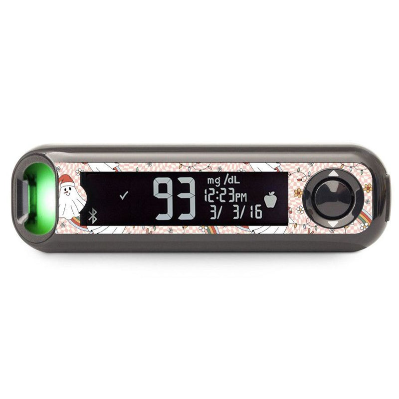 Peelz Christmas Spirits Bayer Contour© Next One Glucometer Peelz/Stickers