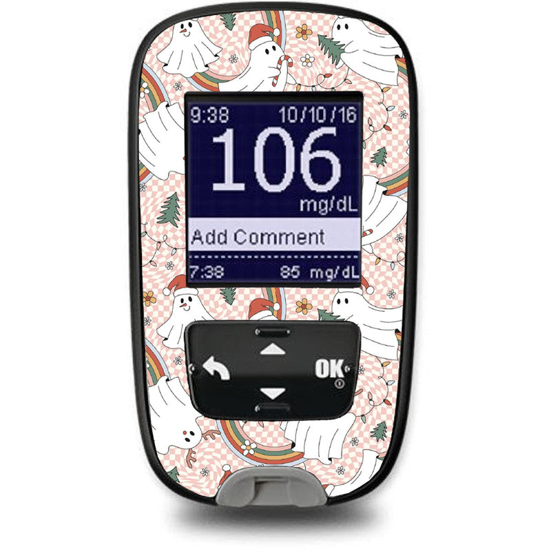 Peelz Christmas Spirits Sticker for the Accu-Chek Guide Glucometer Peelz/Stickers