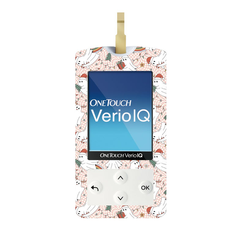 Peelz Christmas Spirits for OneTouch Verio IQ Glucometer Peelz/Stickers