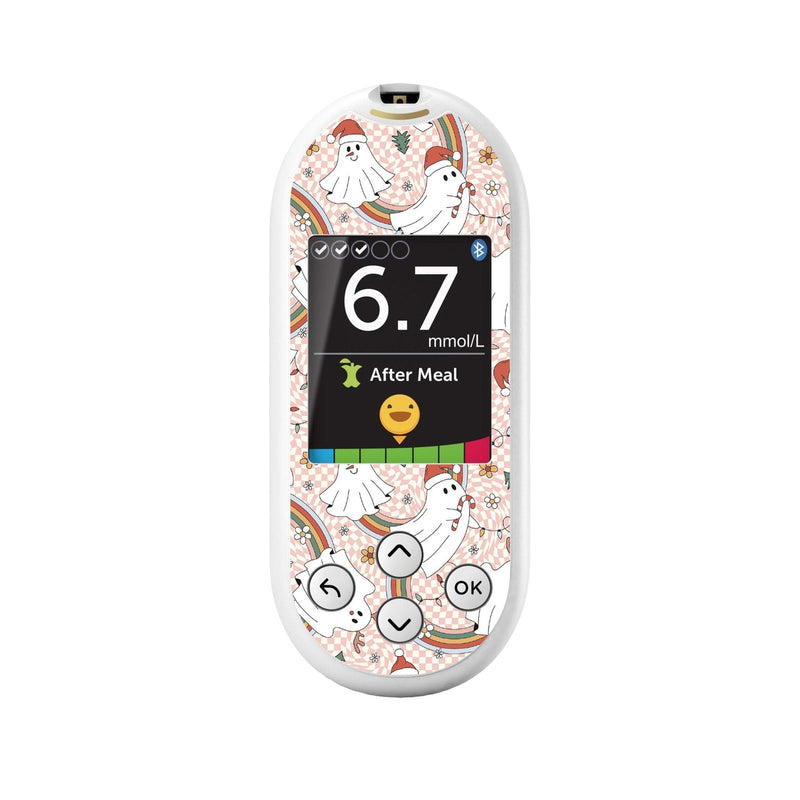 Peelz Christmas Spirits for OneTouch Verio Reflect Glucometer Peelz/Stickers